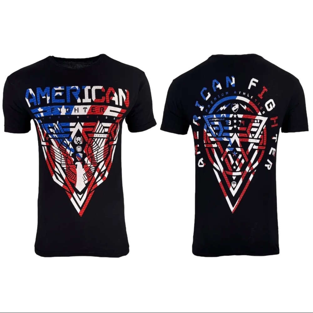 American Fighter Men's T-shirt Fullerton Premium Athletic MMA XS-3XL $44